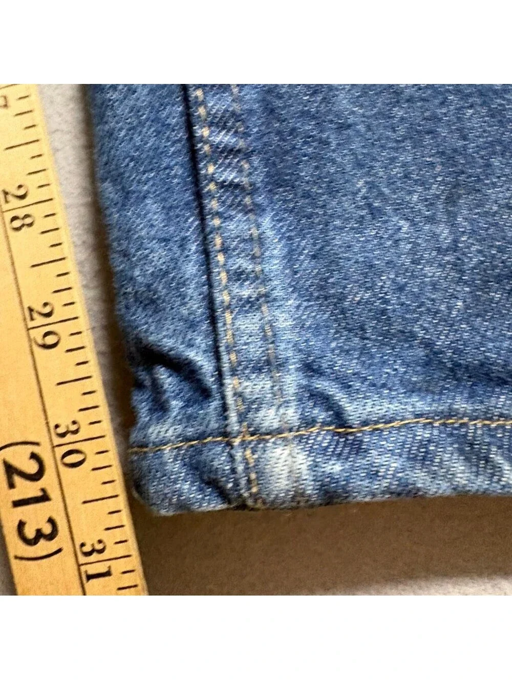 Bulwark FR Flame Resistant Jeans Mens 34x32 Blue Denim Work Pants CAT 2 NFPA